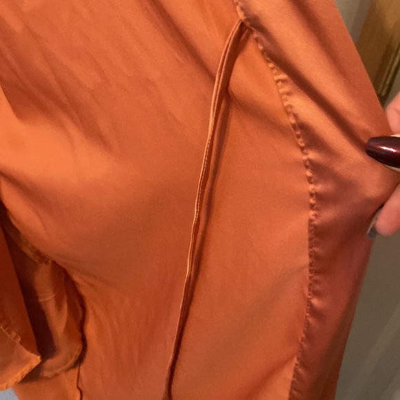 Sioro faux silk robe size small - Picture 5 of 6